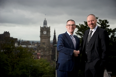 Brian Inkster and Steven McDonald in Edinburgh