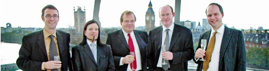 Brian Inkster, Iain G. Mitchell QC, Jimmy Moncrieff, David McLean & Nick Holroyd